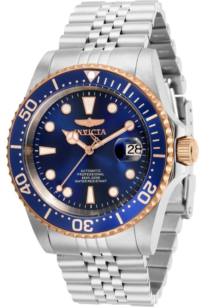A close-up studio shot of a men's wristwatch.
