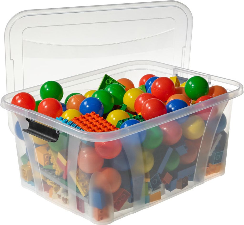5 Stück Aufbewahrungsboxen 510x385x230 mm - 32L Volumen Produktbild 2
