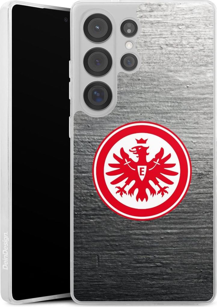 DeinDesign Handyhülle für Samsung Galaxy S25 Ultra Silikon Hülle Case Smartphone Schutzhülle Eintracht Frankfurt Logo SGE