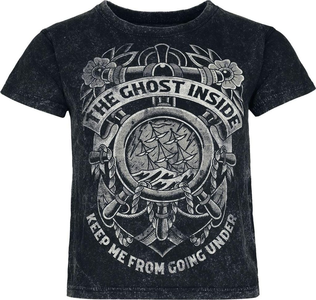 The Ghost Inside T-Shirt Uni Going Under Kids grau 146/152