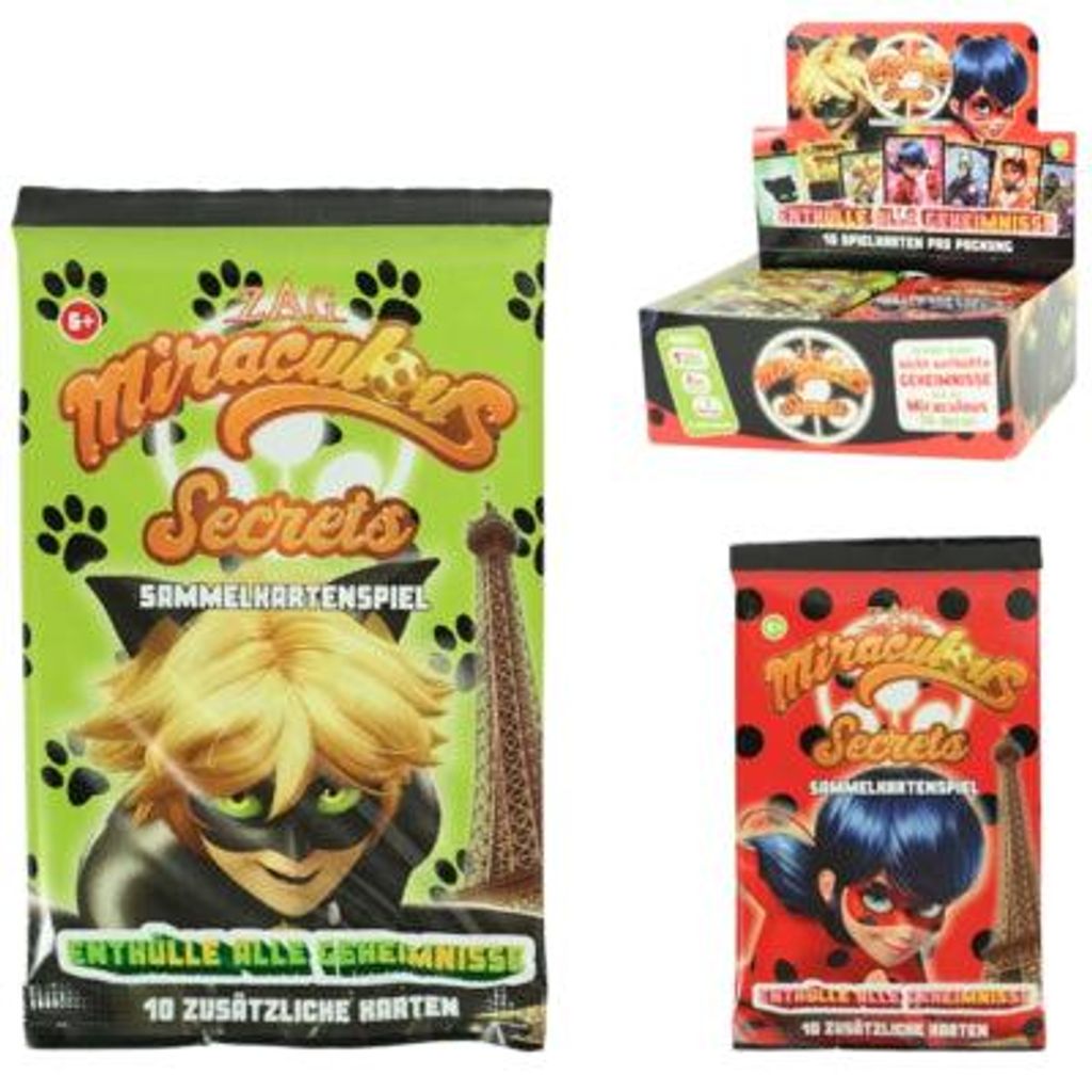 Miraculous Sammelkarten Booster Pack Deutsch 10er Set | 96 Produktbild 
