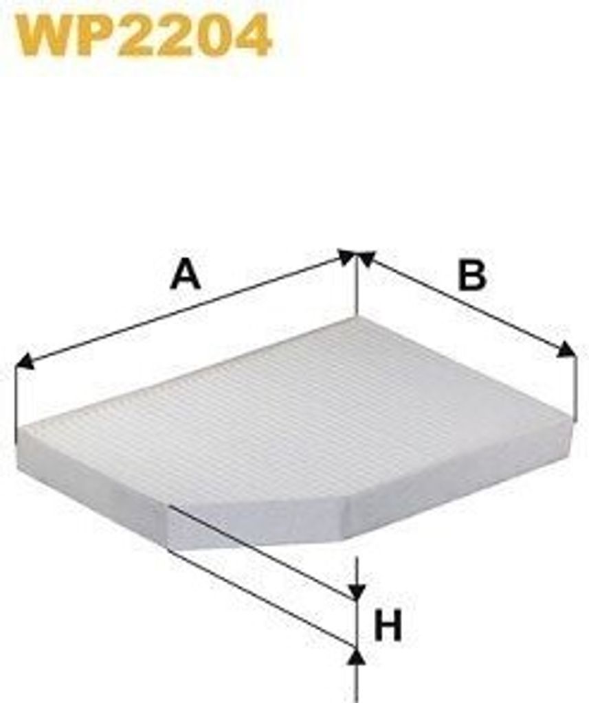 WIX FILTERS WP2204 Innenraumfilter Pollenfilter für BMW 3 Touring (G21)