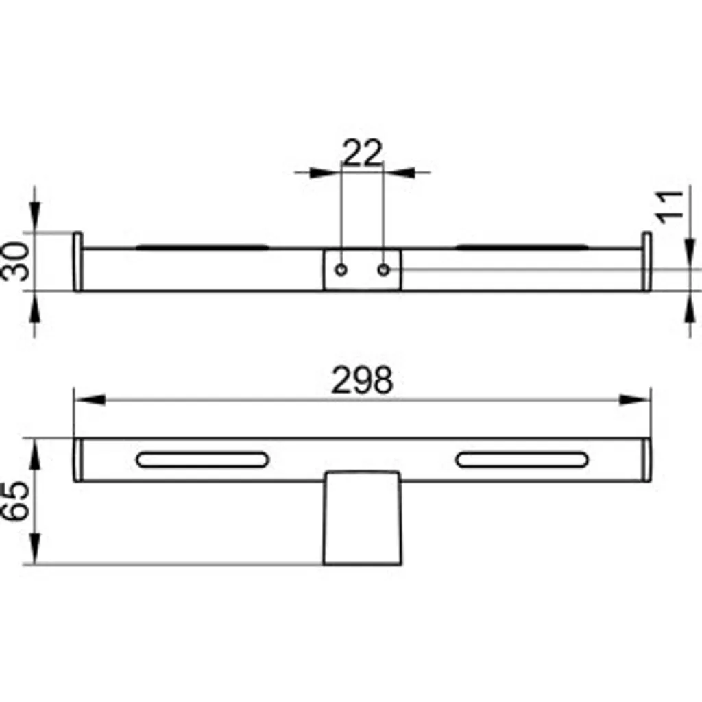 Distributeur double de papier toilette KEUCO, rigide, 14963070003, 14963070003 - 3