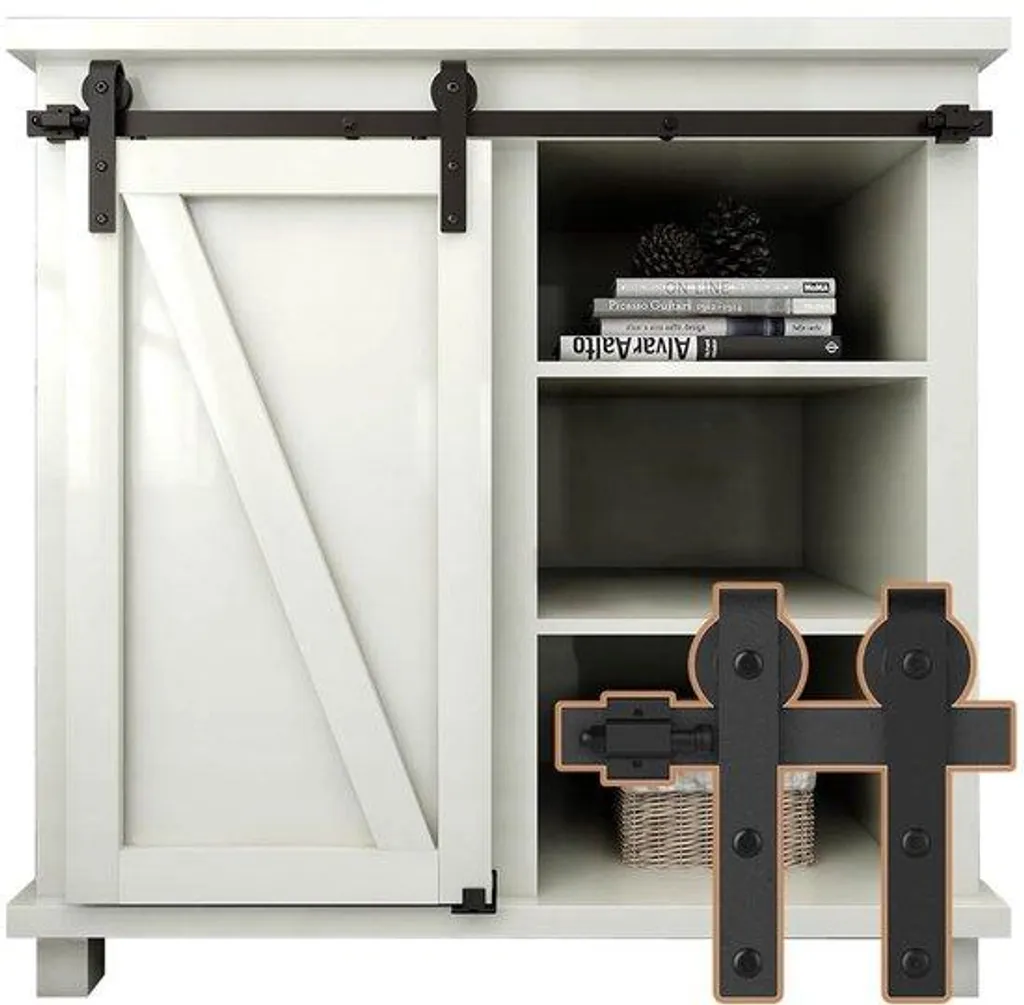 Petit ensemble de porte mural acier - Finir les fixations instables