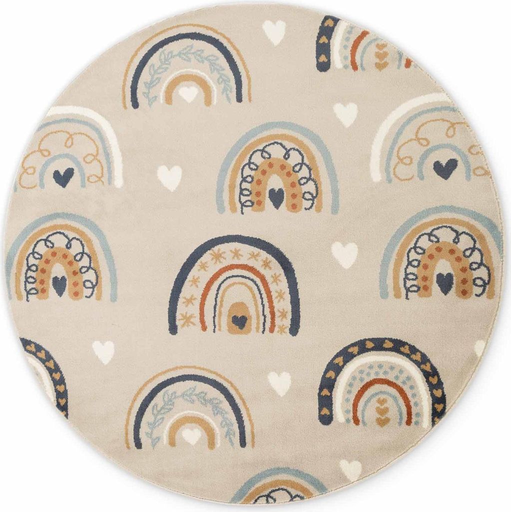 Hanse Home Adventures Kinderteppich Bowie Beige Multifarben Produktbild 