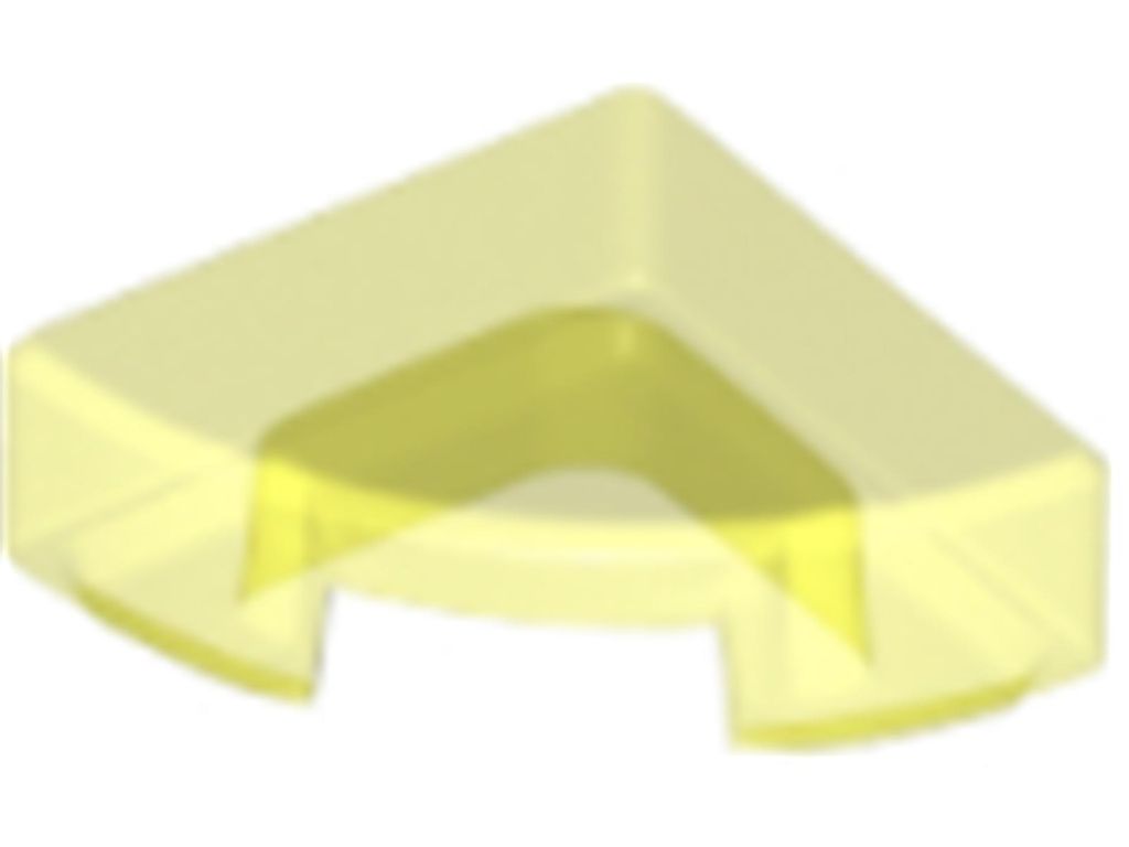 Lego 1x1 Fliesen Rundecke 25269 - 1 Stück Trans - Neongrün