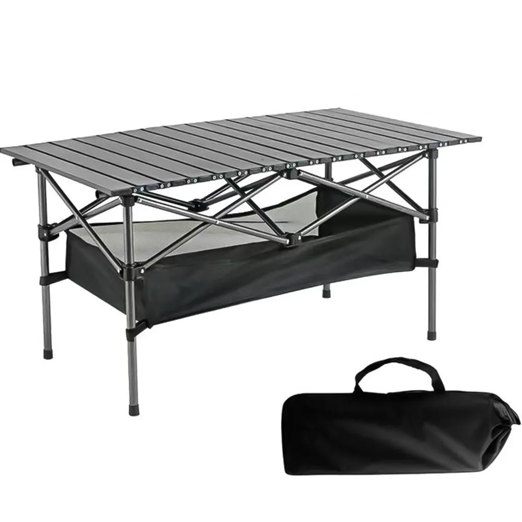 Table de camping stable et portable : finis les repas encombrants au sol - 2