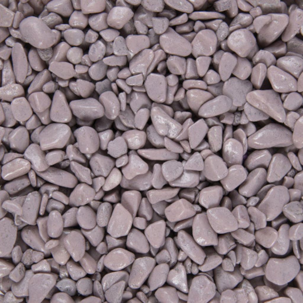 Farbiger Aquarienkies 5-12mm. Dekosteine für Aquarium 1kg. Pink