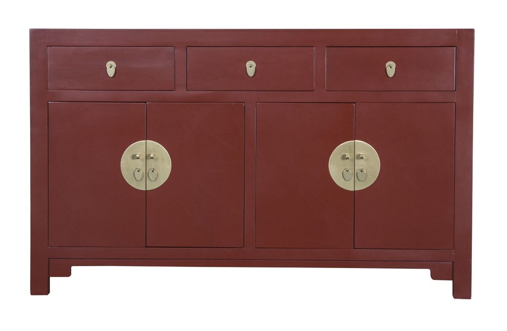 Fine Asianliving Chinesische Kommode chinesisches Sideboard chinesischer Schränke China Möbel Schrank Orientalischer Asiatischer 140x85x35