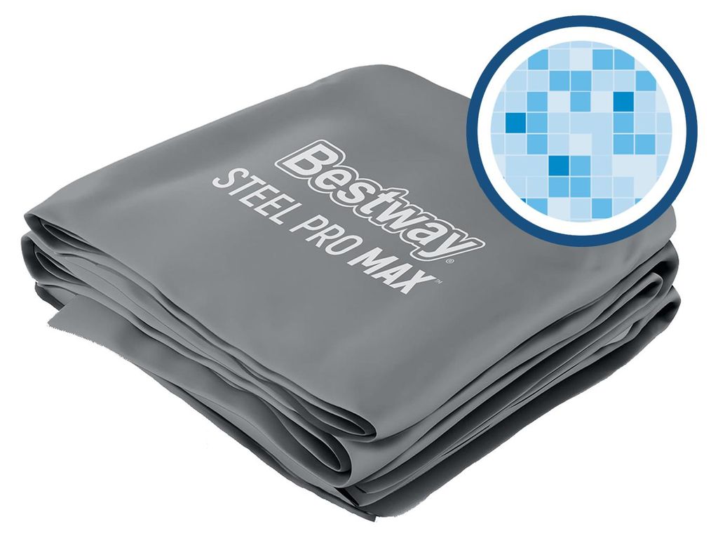Bestway® Ersatzteil Poolfolie (dunkelgrau) für Steel Pro Produktbild 