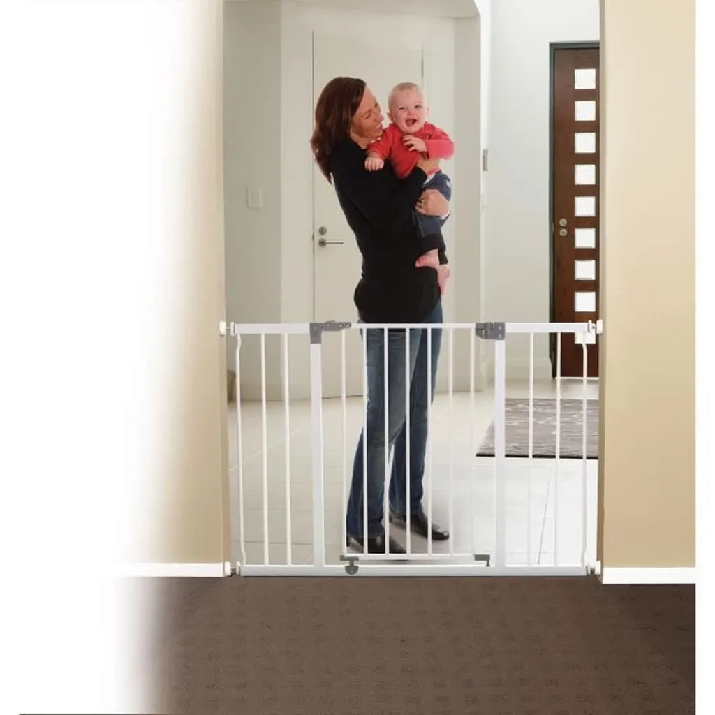 Barrière de sécurité enfant pour porte et escalier large 99-105,5 cm