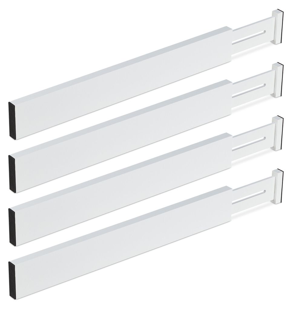 Zestaw 4 przegródek do szuflad RD46306, biały Zdjęcie produktu 