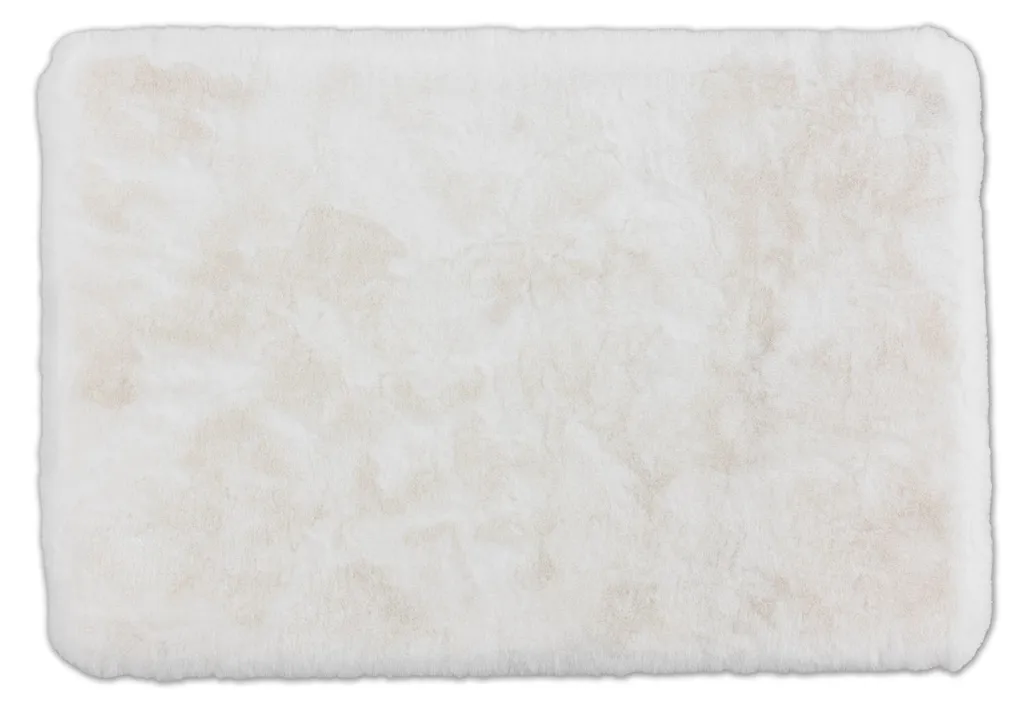 Schöner Wohnen Bali Tappeto Bagno Bianco 40x60 | Lavabile e Sicuro