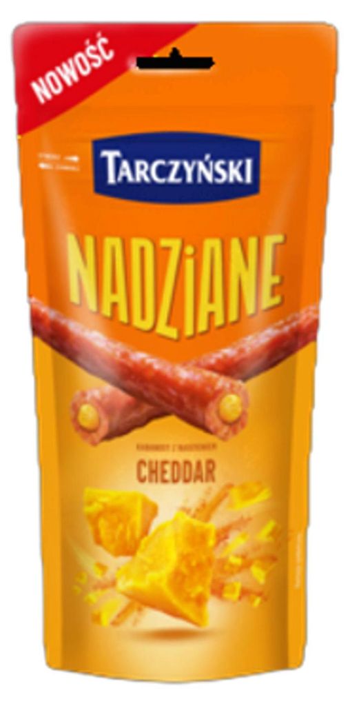 Kabanosy Nadziane Cheddar 95g Tarczyński Zdjęcie produktu 