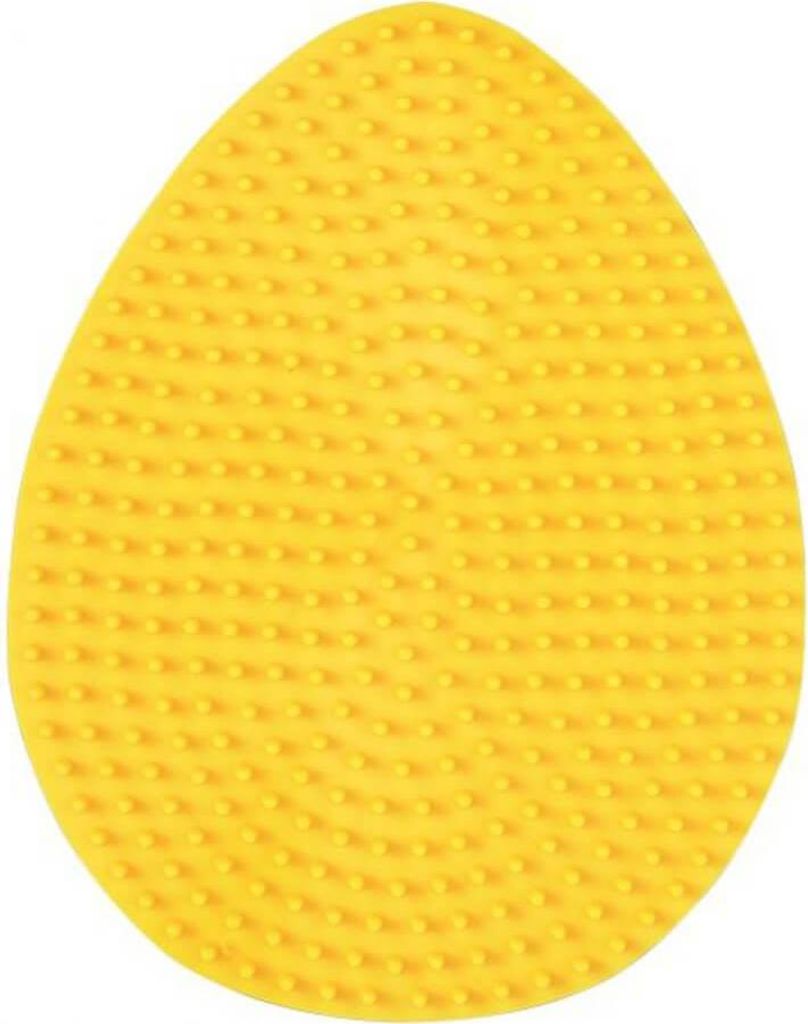 Hama® Bügelperlen Midi - Stiftplatte Osterei gelb Produktbild 