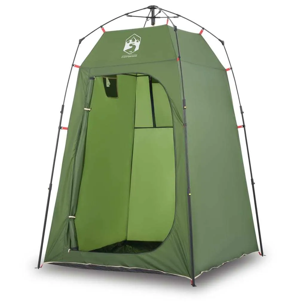 Cabine de change amovible Tente de protection visuelle Vert Imperméable