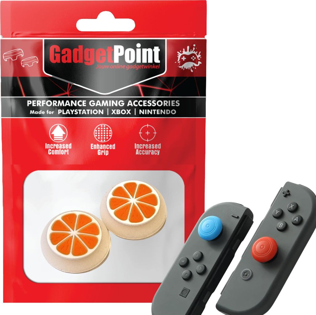 Thumbgrips - Thumb Grips voor Nintendo Switch Joy-Con Controllers - Gaming Thumbgrips - Performance Anti-Slip Thumbsticks - Bescherming Accessoires...