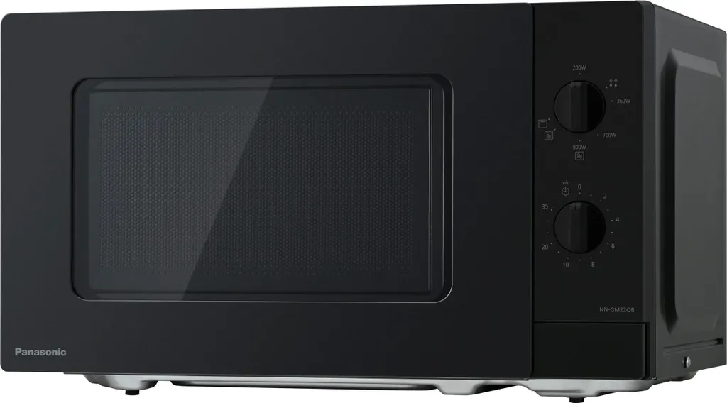 Micro-ondes Compact Panasonic NN-GM22QBEPG Simple et Rapide 800W Noir