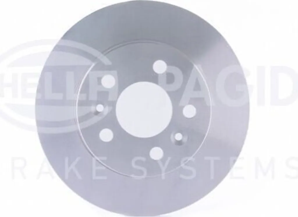 Disque de frein haute durabilité HELLA 8DD 355 103-531 - Fonte Acier
