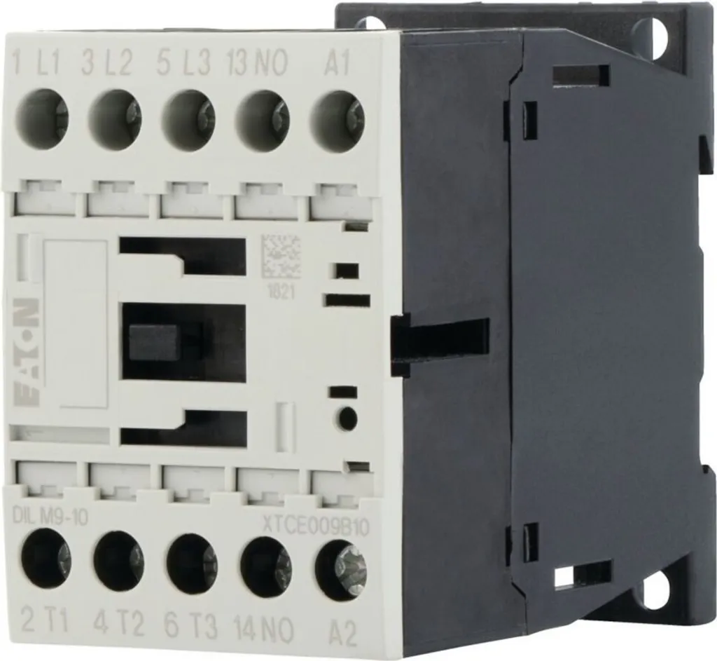 Contacteur de puissance EATON DILM 9A 4kW 400VAC avec contact auxiliaire