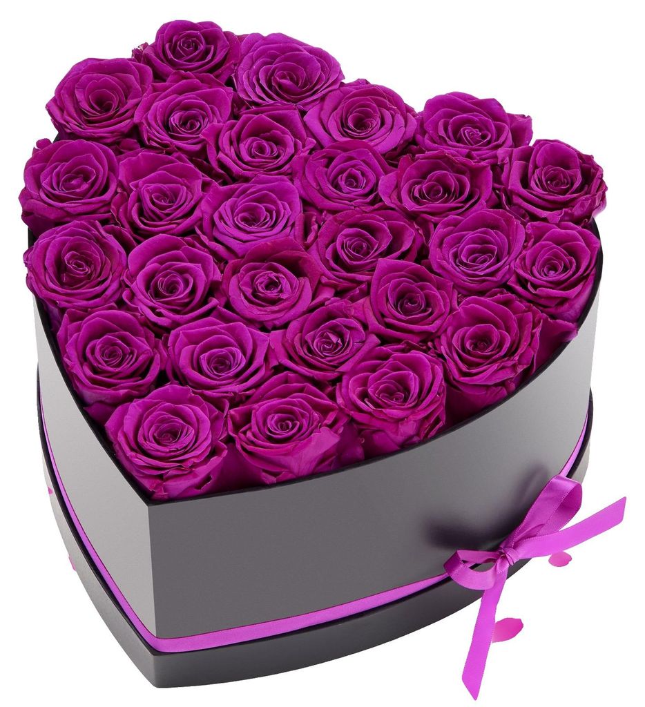 VEVOR, 27 rosas eternas en forma de corazón, caja con ramo Imagen del producto 