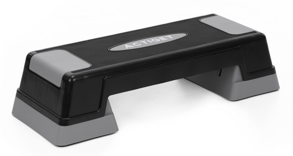 Aerobic Stepper | Verstelbaar | Zwart/Grijs | 350 KG Productafbeelding 