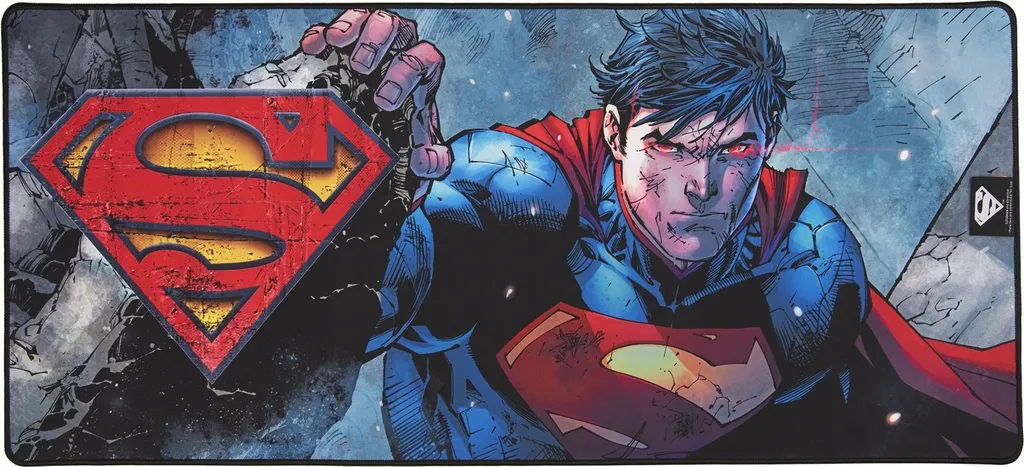 Tapis de souris Superman XXL Superdrive - Surface fluide et base stable