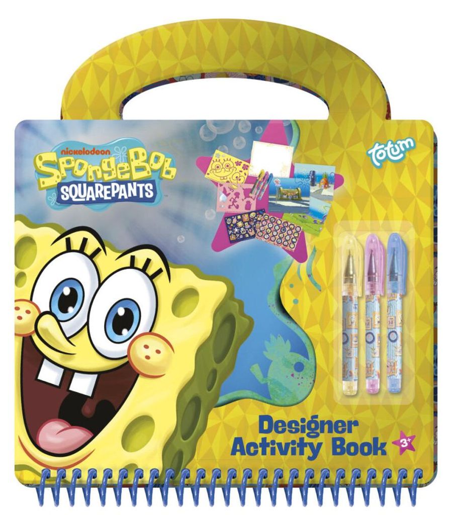 TOTUM Creatieve set met Spongebob-stickers en andere Productafbeelding 