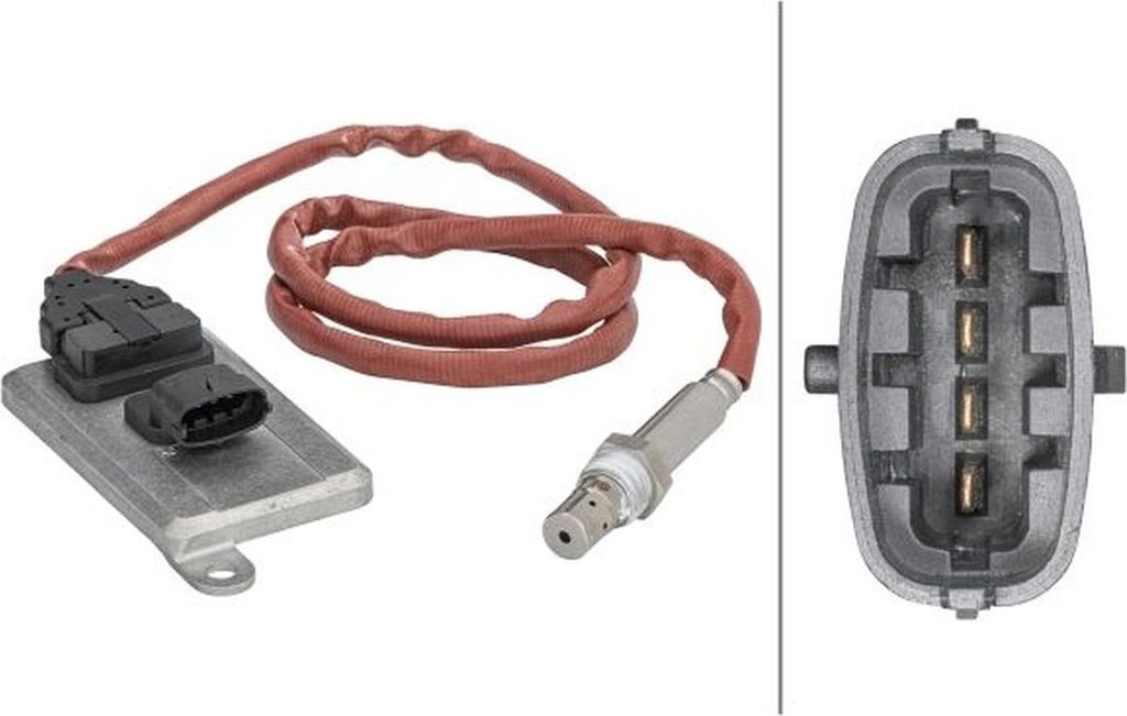NOx-Sensor NOx-Katalysator vor Kat 24 V M20X1.5 4-polig HELLA für u.a. DAF CF
