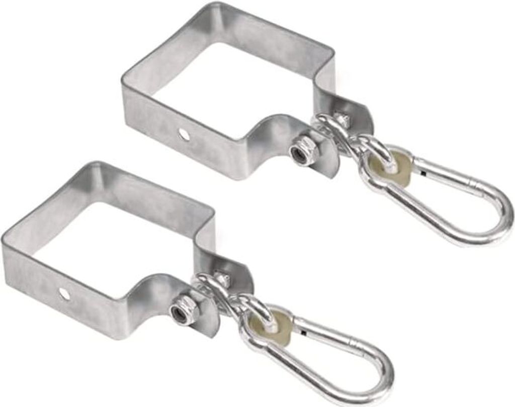 TRIBECCO® 2er-Set Schwenkbefestigung mit Vierkantbügel für Produktbild 