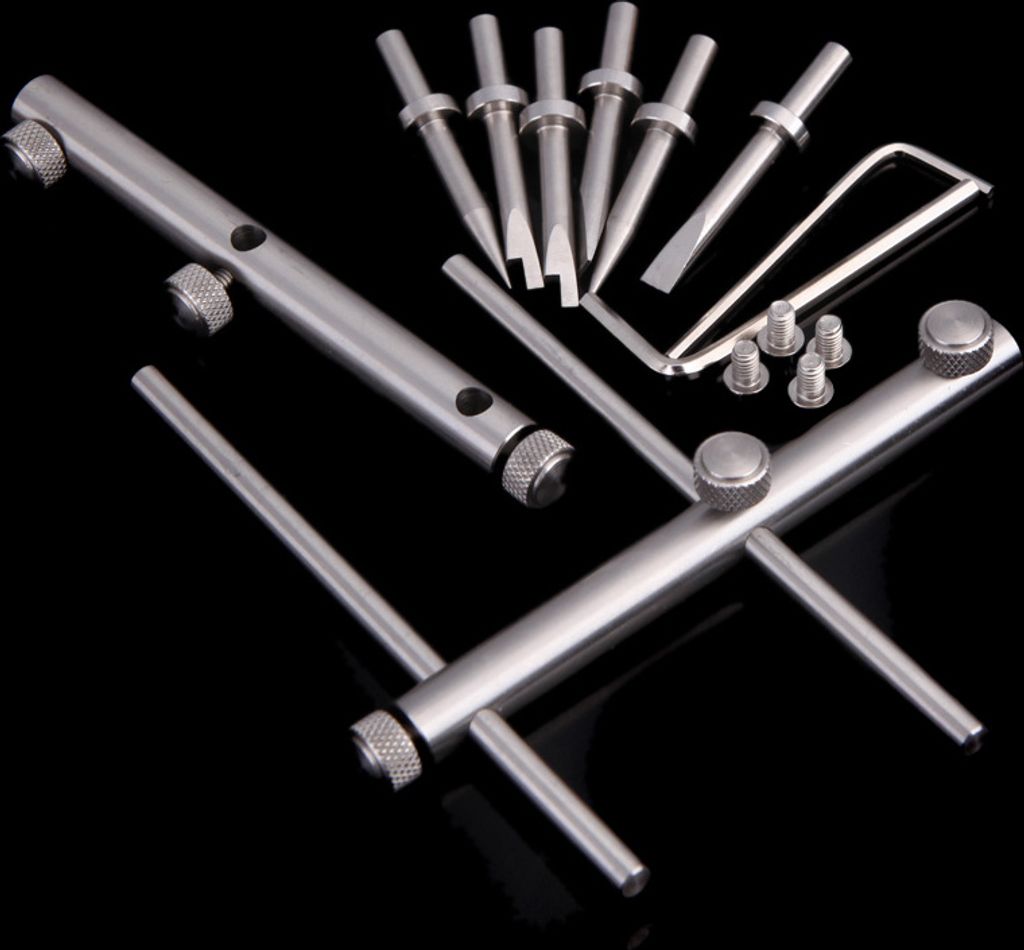 Professionelle DSLR-Kamera Objektiv Reparatur Spanner Maul oeffnungsinstrument 3 Tips10 -100mm fuer Canon Nikon Sony Olympus Kamera