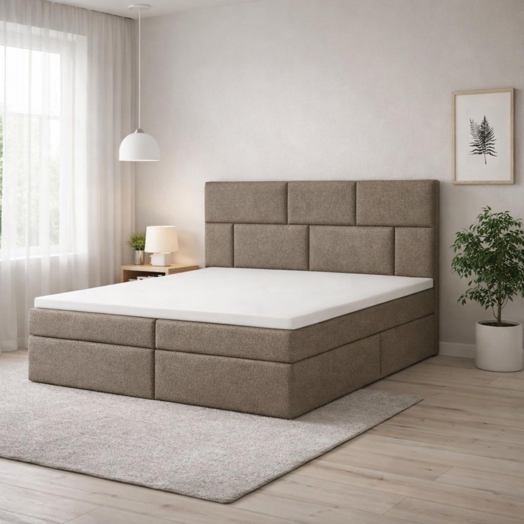 Boxspringbett Stilo 180x200 Riviera 16 | MIPLO