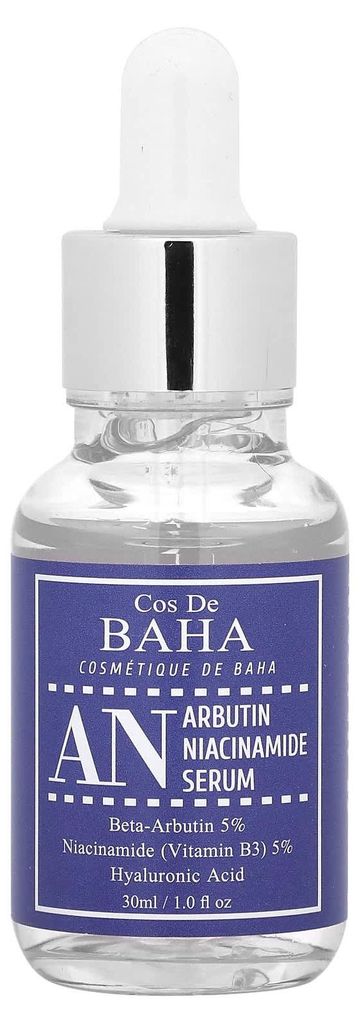 COS DE BAHA Arbutin+Niacinamide Serum 30 ml – aufhellendes Produktbild 