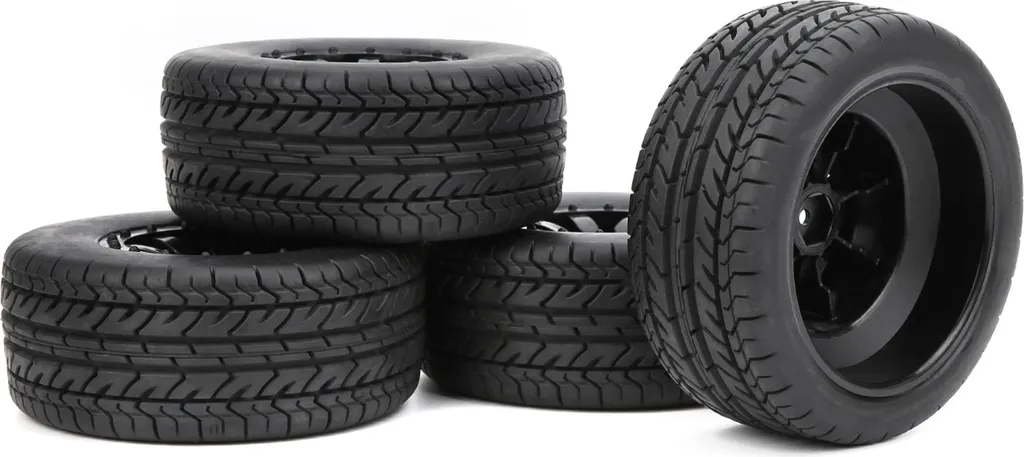 4 Pneus Short Course Truck 1/10 pour Traxxas Slash (Réf. 10044) - Lot de 4