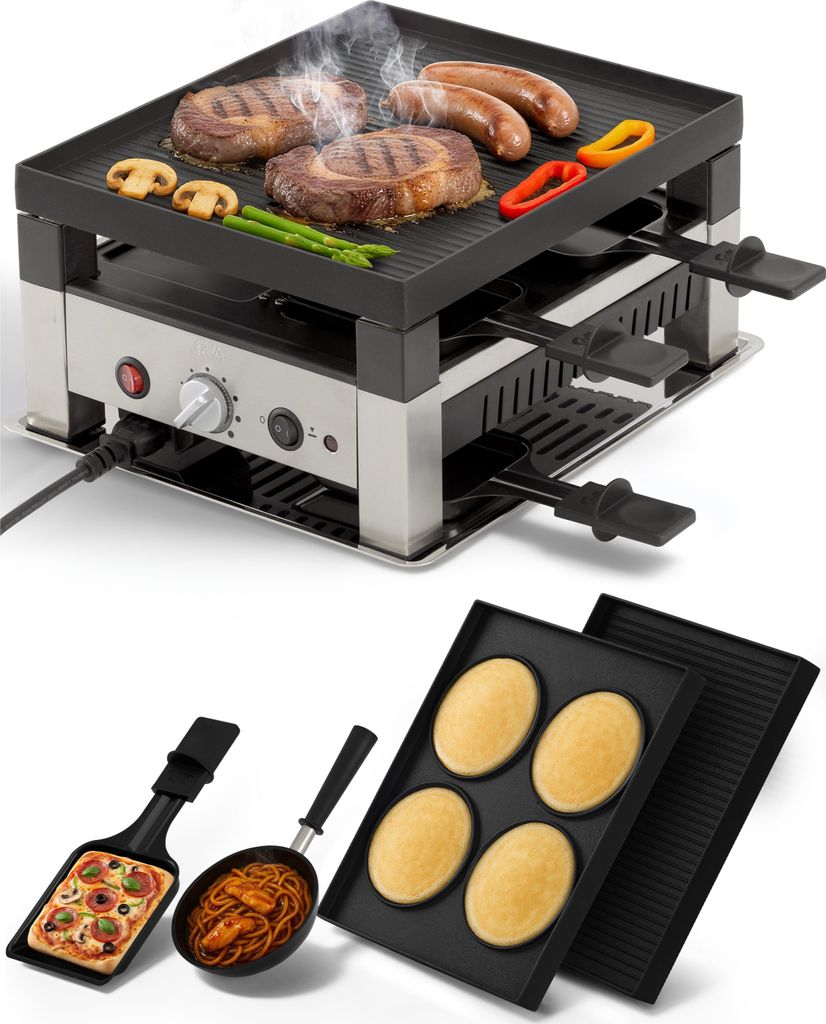 Solis 5 in 1 Raclette Tischgrill, 1020 W, 4 Personen, Mini Produktbild 