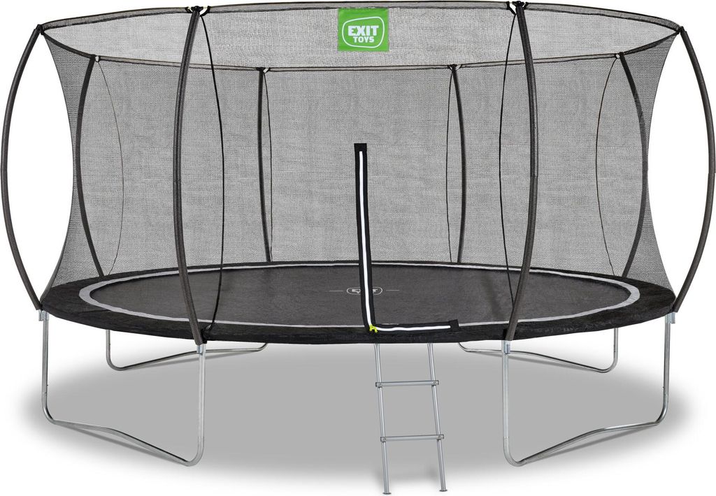 EXIT Black Edition Trampoline ø427cm – Sur pieds – Rond – Image du produit 