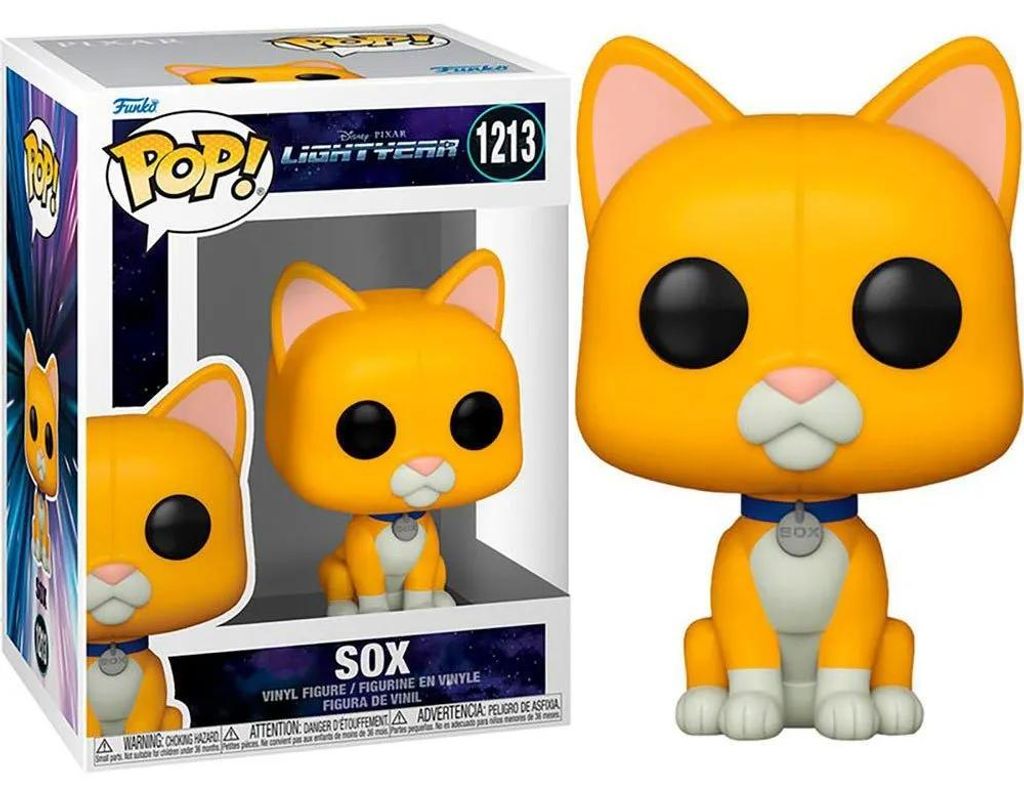 Funko Pop! Disney Pixar Lightyear - Figurki Sox, Winylowa Obrázok produktu 