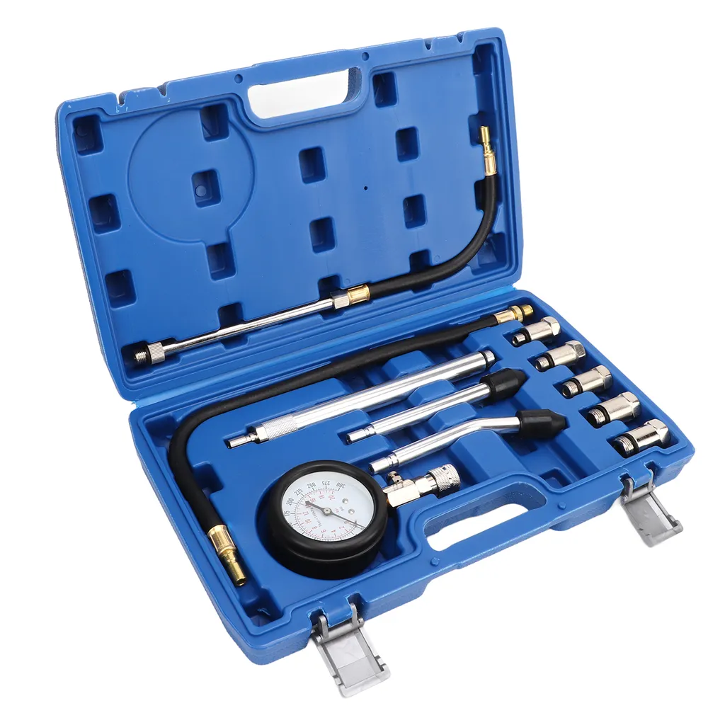 Testeur de compression de cylindre - Manomètre moteur essence M10-M18 - 2