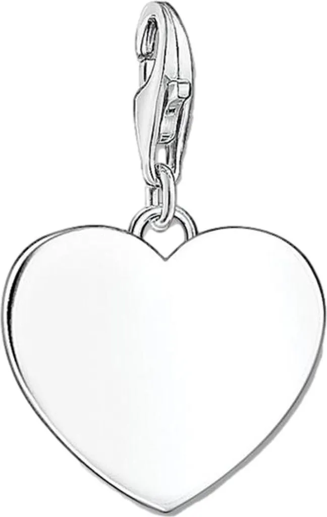 Ciondolo Cuore Incidibile in Acciaio Inox - Regalo Personalizzato