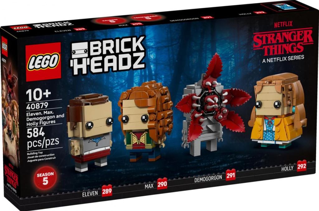 Lego 40879 BrickHeadz Eleven Max Demogorgon and Holly Produktbild 