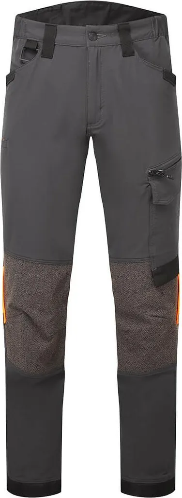 Pantalon extensible Portwest EV4 Gris 28 avec poches outils pratiques
