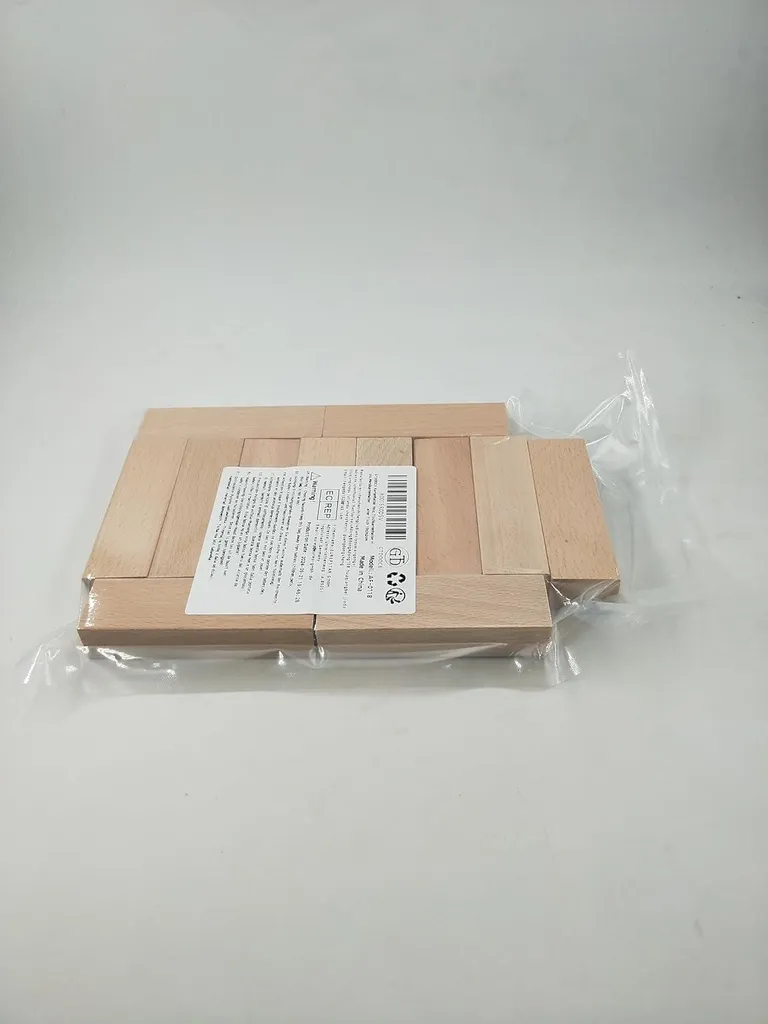 Support menu stable en bois lot de 12 - Fini les cartes qui tombent