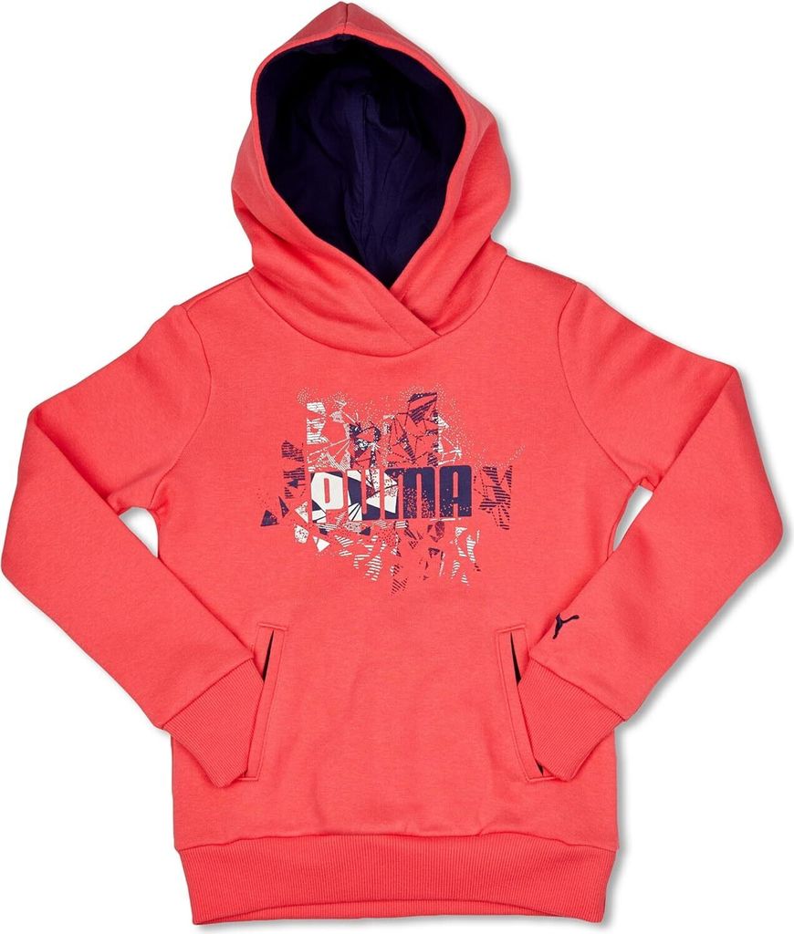 Puma Kinder Mädchen Hoody TD Hooded Sweat, Pink , 826030-05, 164 , Neu