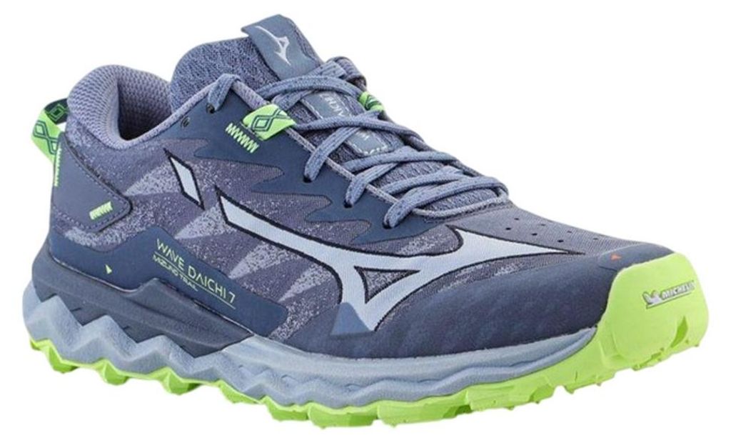 Mizuno - Damen Schuhe "Daichi", Welle PP6356 (38,5 EU) (Dunkles Marineblau/Grün)