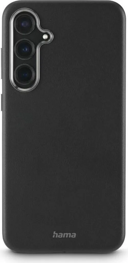Protection Éco Premium Hama pour Samsung S23 FE - Cuir Vegan Noir Mat