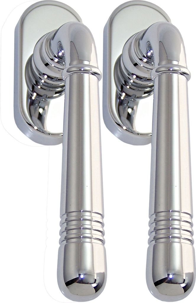Massiv Messing Fenstergriff Set 2 x FG Helena Prime 0320 Produktbild 