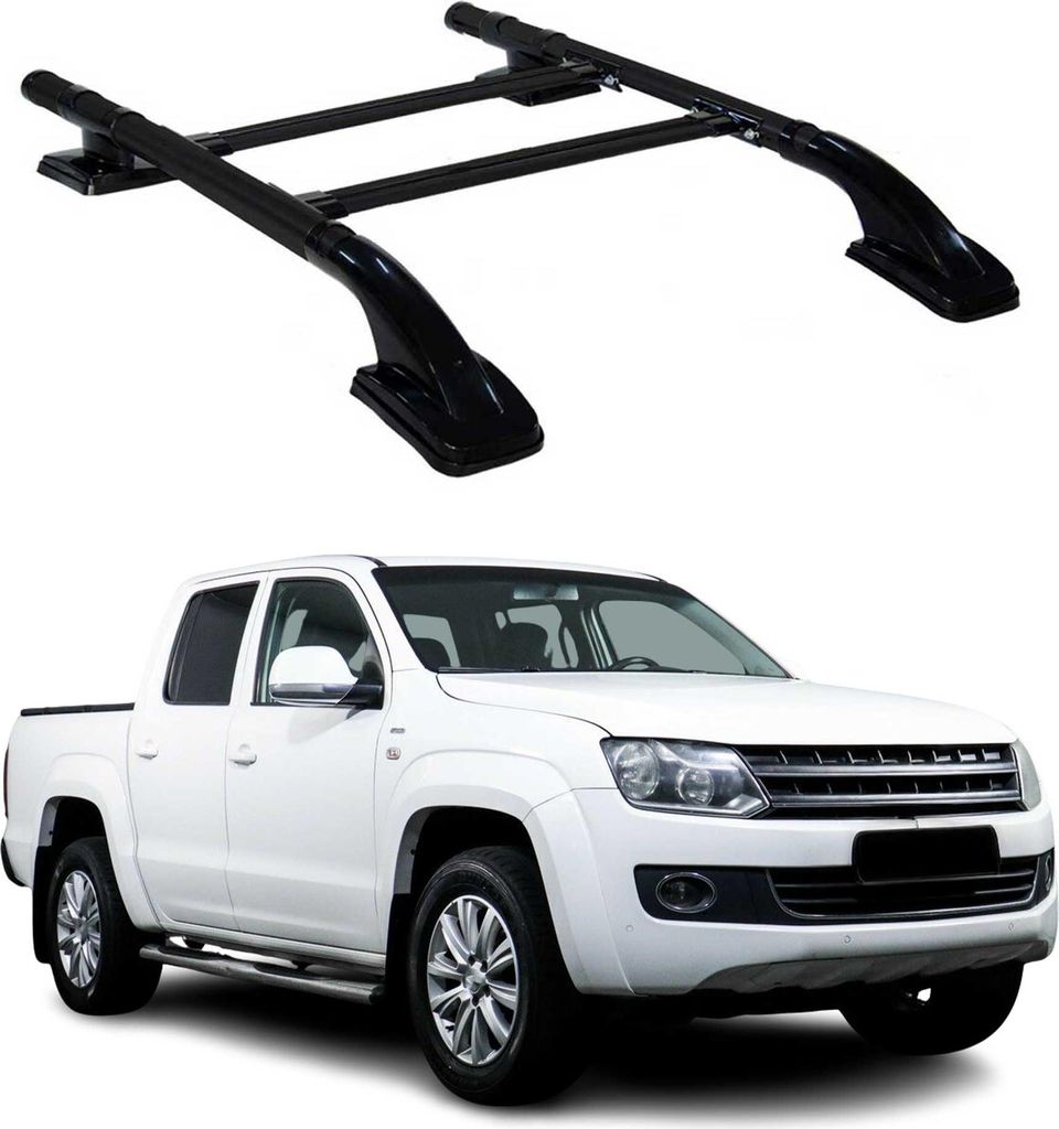KIT Barres de toit trans+long pour VW Amarok Double Cab  Image du produit 