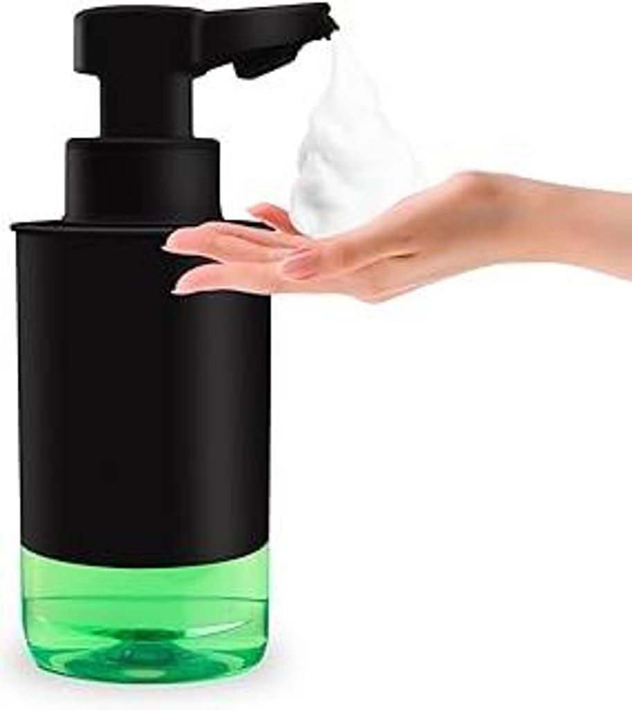 Mamiddle Seifenspender Automatisch mit Sensor Infrarot Seifenspender Elektrischer IPX5 Wasserdicht Type-C Aufladung mit Sensor Infrarot Bewegungsse...