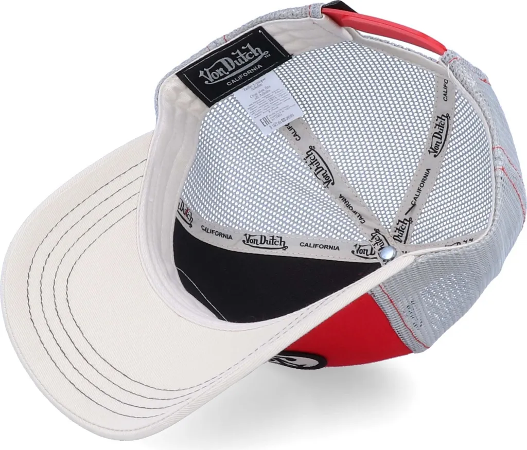 Idea Regalo: Cappello Von Dutch CAS1-COL-RED Multicolore Unisex - 4