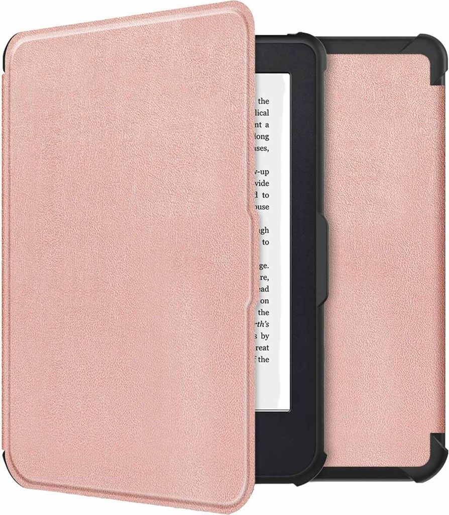 imoshion Slim Soft Case Klapphülle Kobo Clara 2E / Tolino Shine 4 - Rosé gold